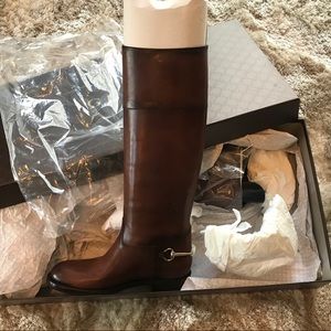 Gucci Betis Glamour Riding Boots